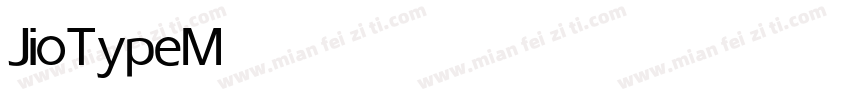 JioType Medium字体转换